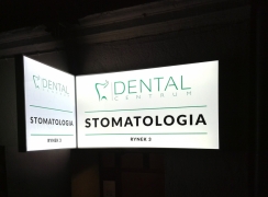 Kaeton reklamowy  - dentysta