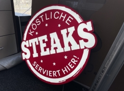Logo 3d steaks